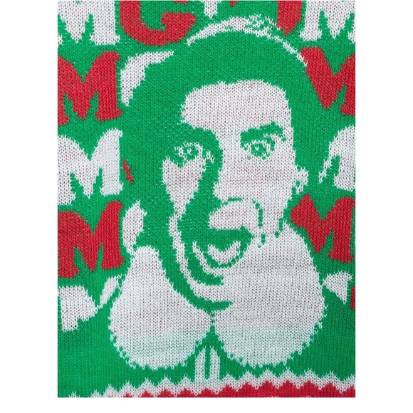 Elf Men’s Santa “I Know Him” Sweater - Picture 4 of 5